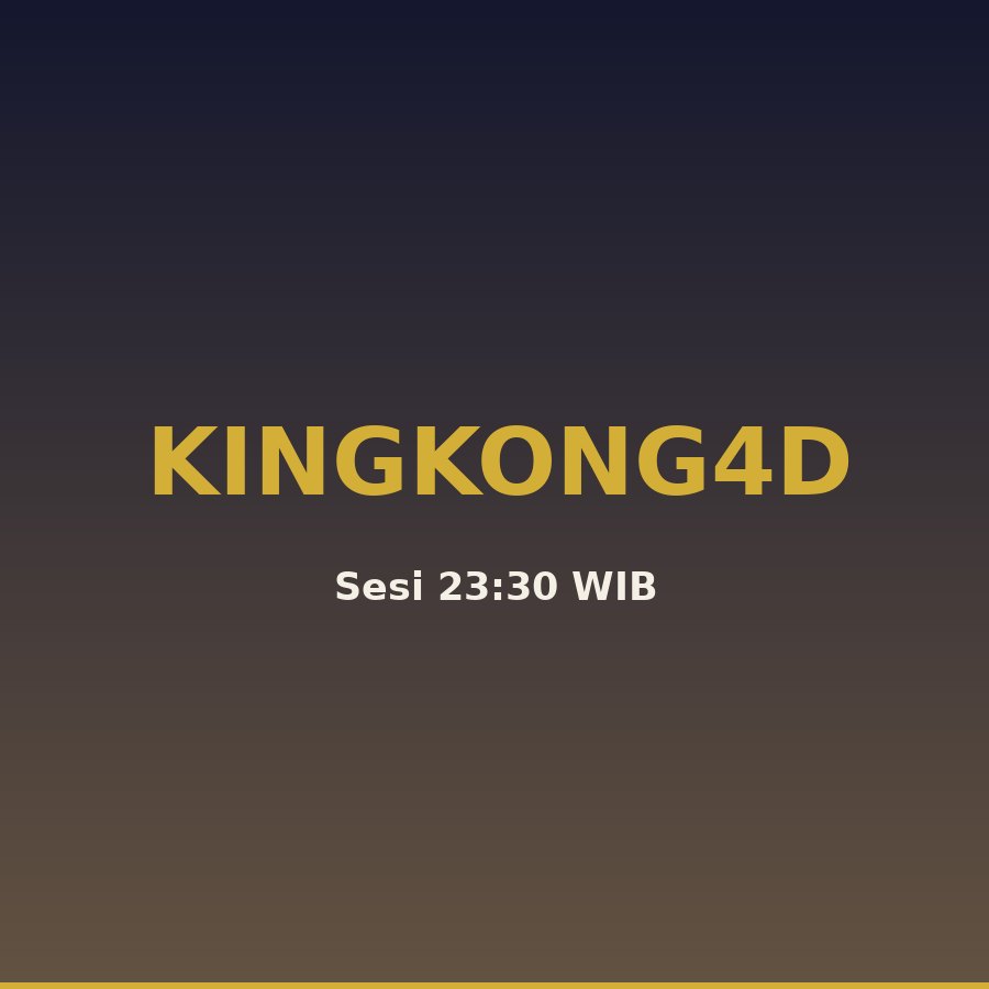 Angka Main Kingkong4D 23 Keluaran Kingkong4d 23 Hari Ini (37350)